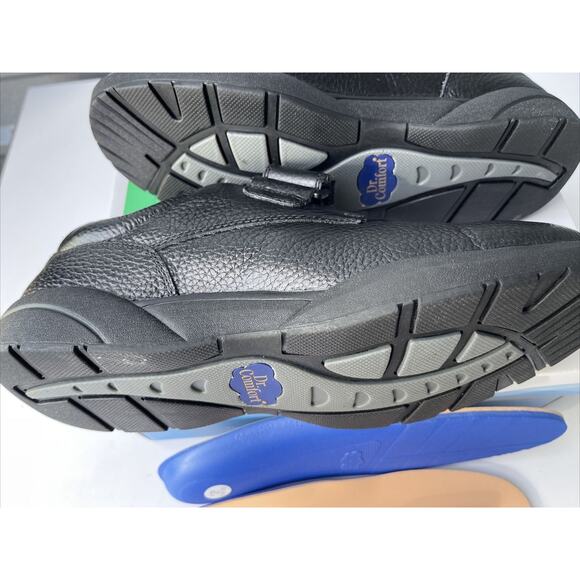 Dr Comfort Diabetic Shoes William Black Leather Casual 6310 Men\'s Size 12.5 W main image 9